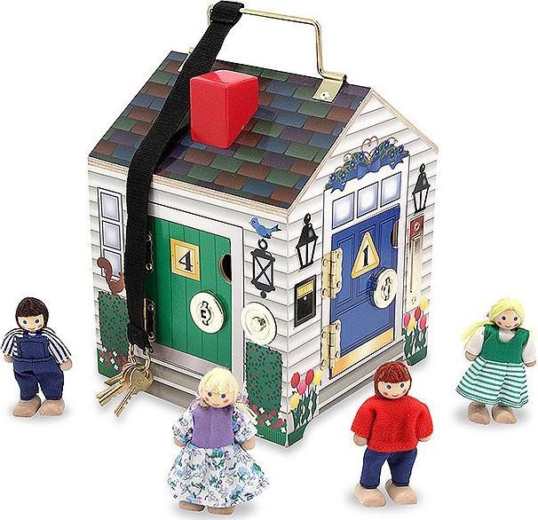 Produktbild Melissa & Doug Holzhaus Mit Türschellen