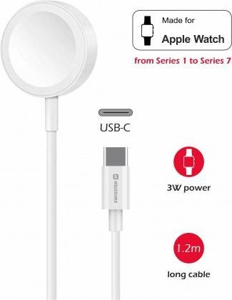 Produktbild Swissten Wireless Ladegerät für Apple Watch