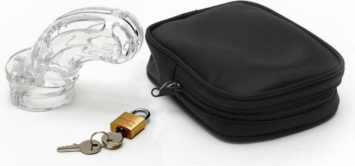 Actual product image CB-X Transparent penis cage