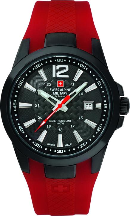 Actual product image Swiss Alpine Military COMBAT AIR Collection - Swiss made quartz watch (Swiss made, 43 mm)