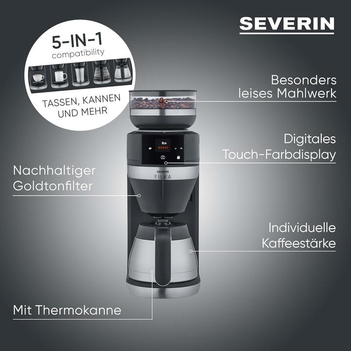 Produktbild Severin Fully automatic filter coffee machine with thermal jug