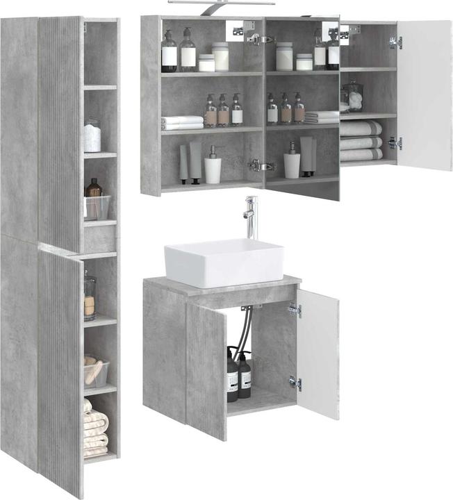 Produktbild vidaXL Badezimmerschrank-Set