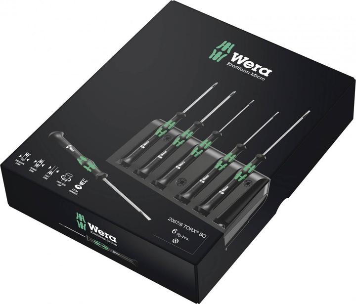 Actual product image Wera 2067/6 TX BO Rack (Torx (TX))
