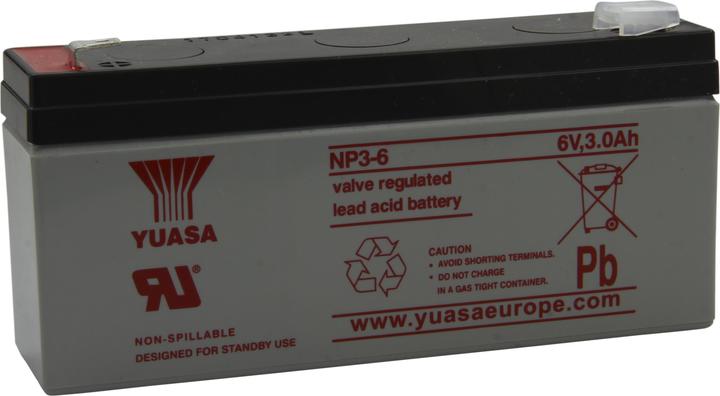 Actual product image AccuCell Lead battery suitable for Ivac, Alaris syringe pump P1000 - P7000 (1 pcs., 3000 mAh)