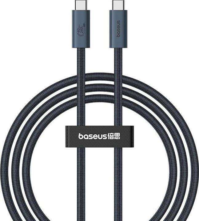 Productafbeelding Baseus Flash 2-serie USB-C 240W Hoge Snelheid 40Gbps Datakabel (1 m, USB 4.0, 240 W)