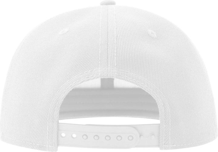 Actual product image Atlantis Unisex Adult 6 Panel Sustainable Flat Peak Baseball Cap (One size)