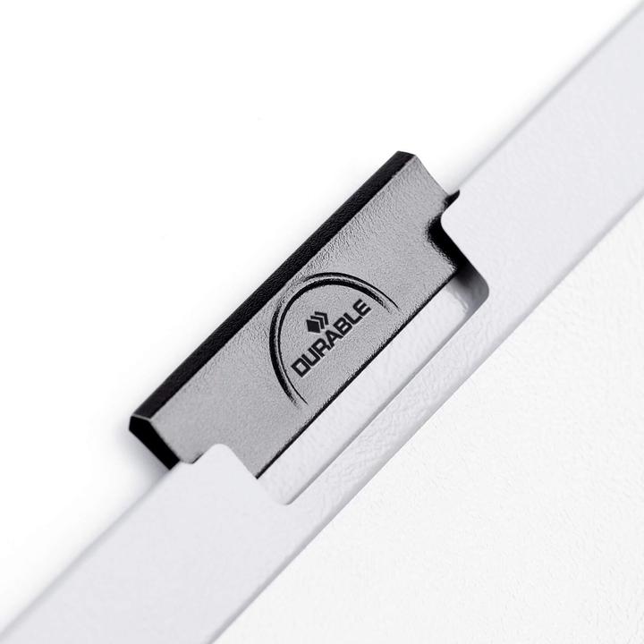 Productafbeelding Durable CLIP-ON MAP DURACLIP WIT (2238-02) (A4, 5x)