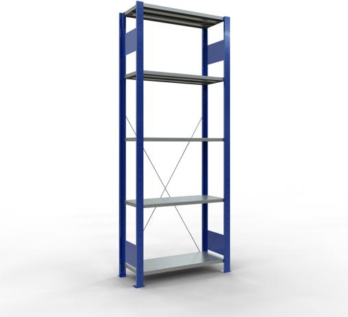 Actual product image Schulte Lagertechnik MULTIplus150 basic racking system with cross braces