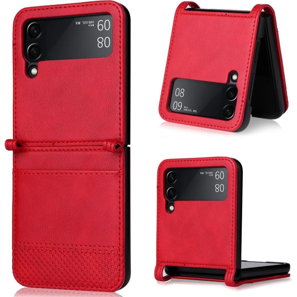 Thumbnail - König Design Hülle Handy Schutz für Samsung Galaxy Z Flip3 5G Case Cover Tasche Etui Bumper (Samsung Galaxy Z Flip3), Sm...