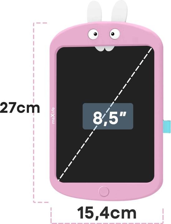 Actual product image Maxlife kids writing board MXWB-02 pink