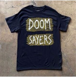 Actual product image Doomsayers James Scrawl T-Shirt (M)