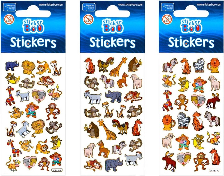 Sticker Boo Tiere