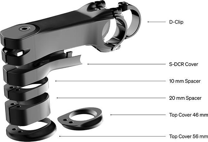 Actual product image Deda Elementi Superbox V2 DCR 31.7 Vorbau (70 mm, 31.70 mm)