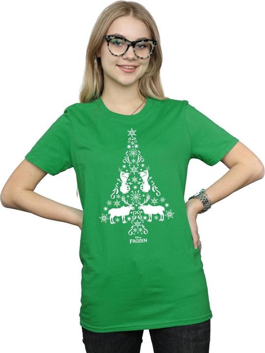 Image du produit Disney - T-shirt FROZEN CHRISTMAS TREE - Femme (M)