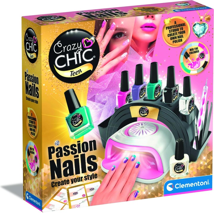 Image du produit Clementoni Crazy Chic Teen - Passion Nails