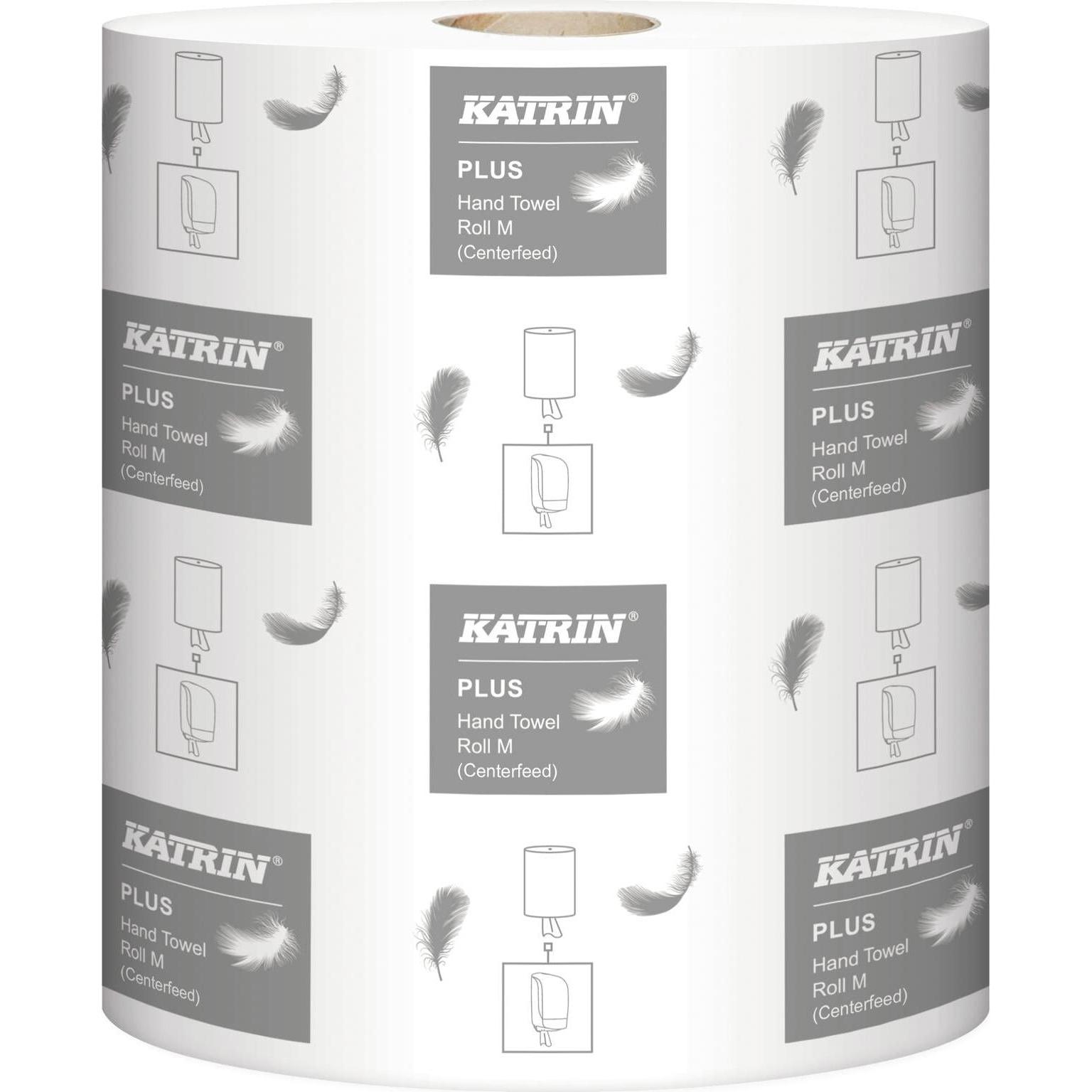 Katrin Handtuchrollen Plus M2, Haushaltspapier, Weiss