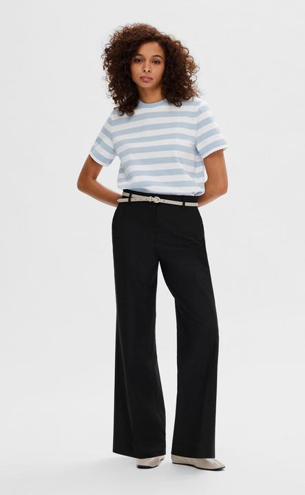 Actual product image Selected Femme Slfessential Ss Striped Boxy Tee Noos (XXL)