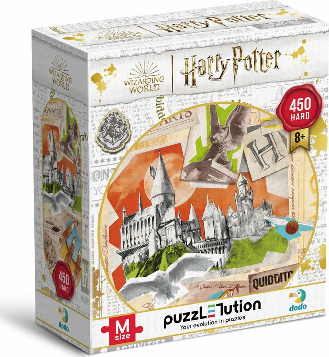 Produktbild Dodo Puzzle Harry Potter: Hogwarts Schule für Hexerei und Zauberei 450 Teile (450 Teile)