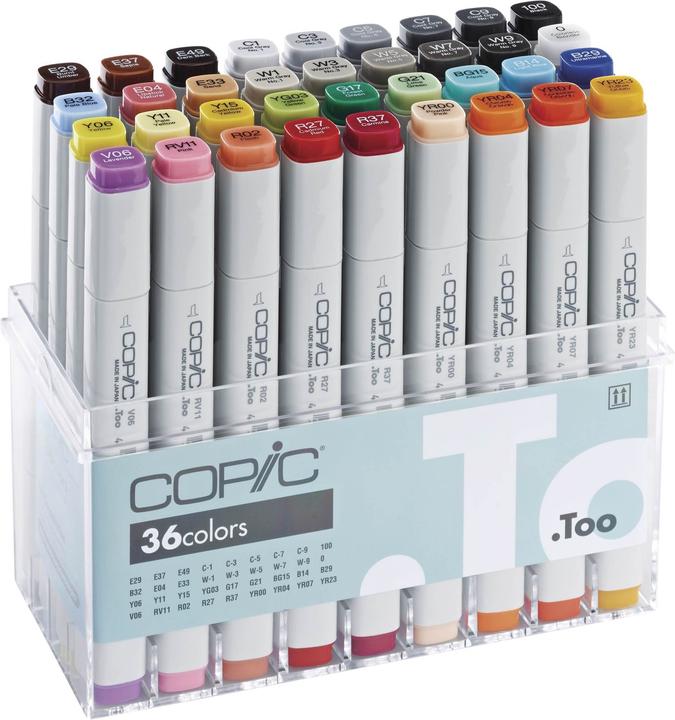 Actual product image Copic Basic Set (36 x)