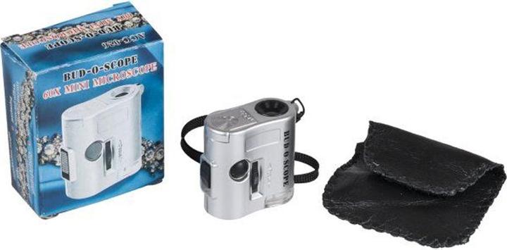 Kulu Microscope de poche Bud-O-Scope 60x