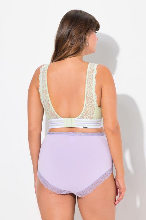 Produktbild Ulla Popken Minimizer-Bralette, Spitze, ohne Bügel (115 D)