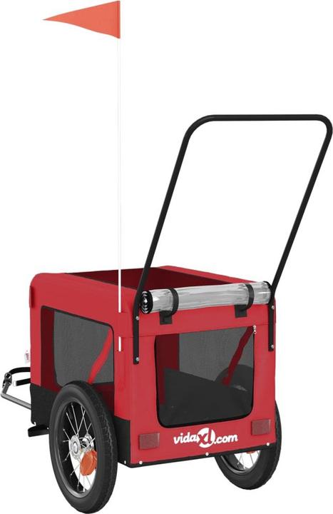 Produktbild vidaXL Fahrradanhänger Hund