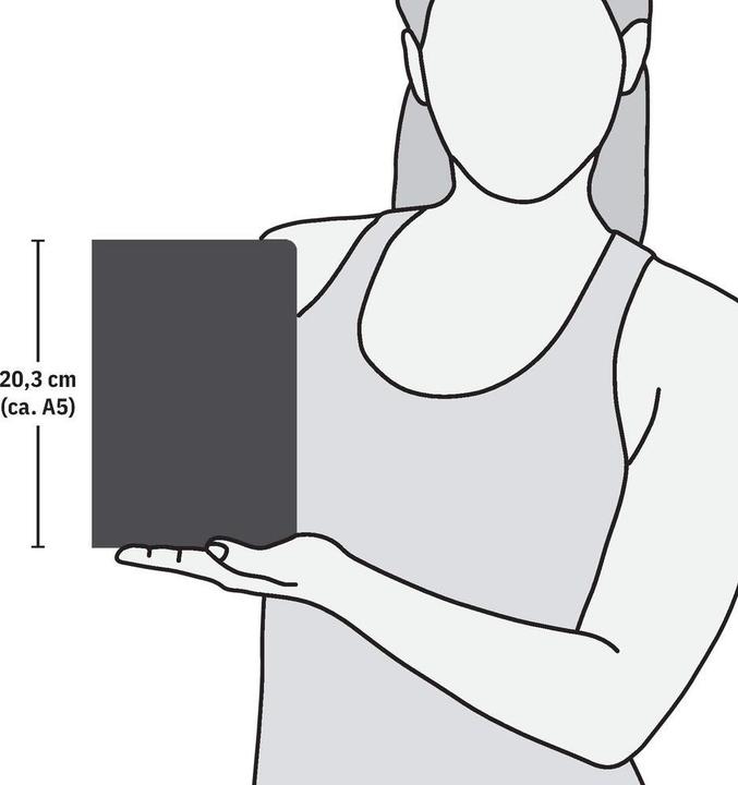 Image du produit Sigel Carnet JOLIE Flair (135 x 203 mm, À rayures, Couverture rigide)