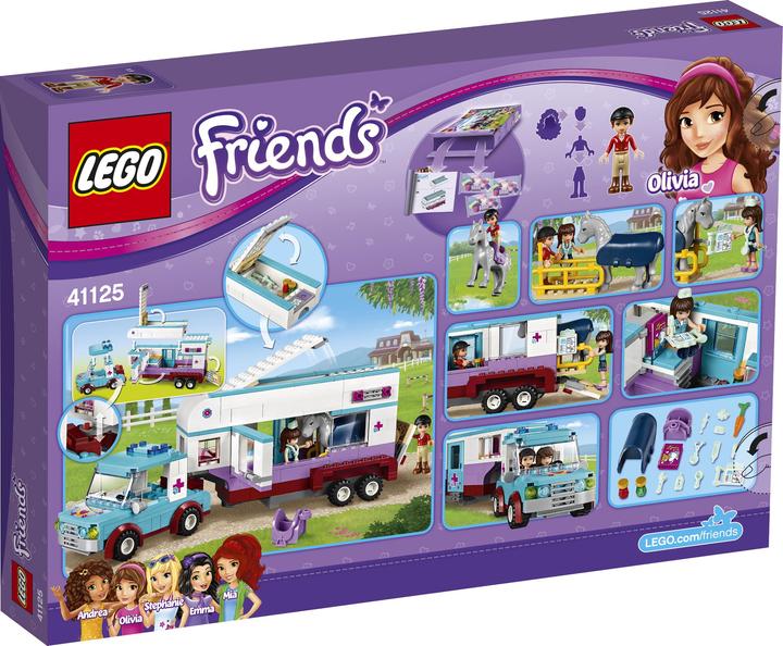 Image du produit LEGO Véhicule hippomobile et vétérinaire Friends (41125, LEGO Friends)