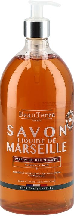 Produktbild BeauTerra Flüssigseife Marseille Karite (Flüssigseife, 1000 ml)