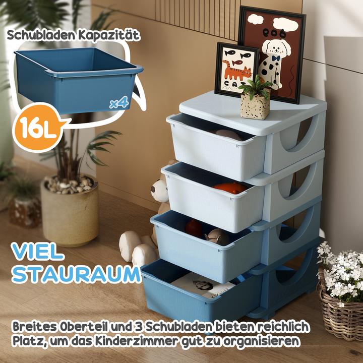 Produktbild Homcom Schubladenschrank (37 x 37 x 76 cm)