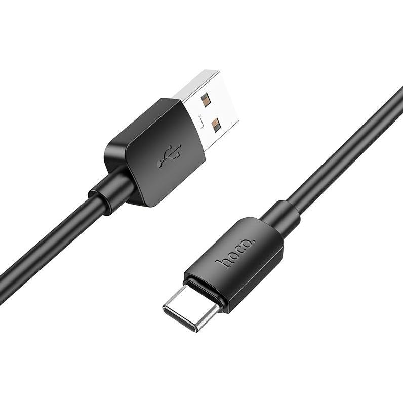 Hoco USB-A to USB-C X96, 27W, 1m, schwarz, USB Kabel