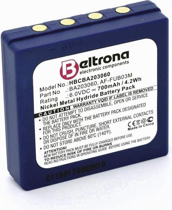 Produktbild Beltrona Kran-Fernbedienungs-Akku 6 V 700 mAh (6 V, 700 mAh)