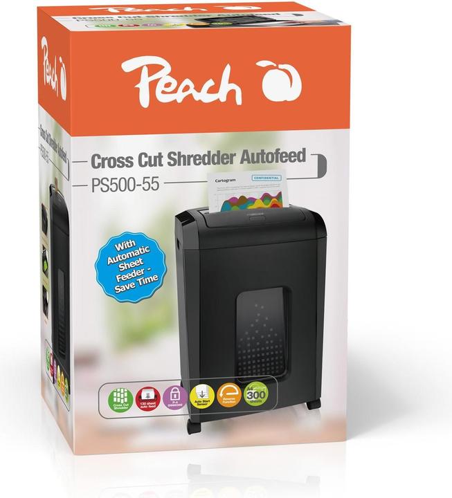 Actual product image Peach Auto Cross Cut - PS500-55 (Particle cut)