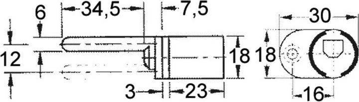Produktbild WKS - P5000 Zentralverschluss-Zylinder (Verschlusszylinder)