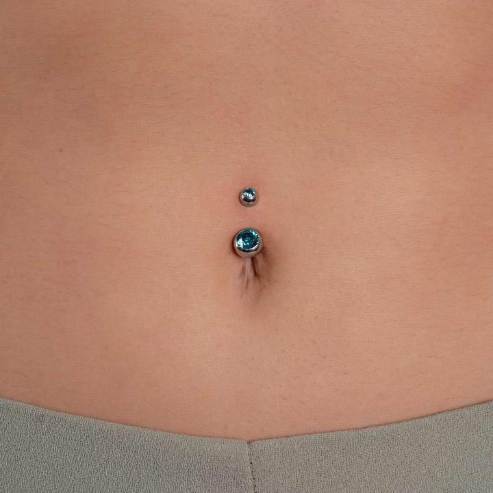 Immagine prodotto Bijouteria Piercing ventre (Acciaio inossidabile, Zirconia)