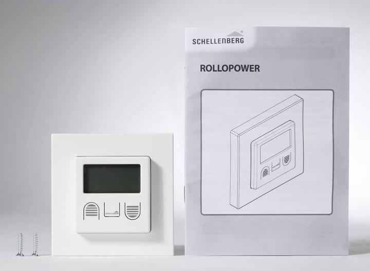 Actual product image Schellenberg 25576 Timer IP20 flush-mounted