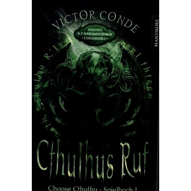 Thumbnail - MAN88146 - Choose Cthulhu 1: Cthulhus Ruf (Softcover), 220 Seiten (DE-Ausgabe), Belletristik von Victor Lovecraft Conde,...