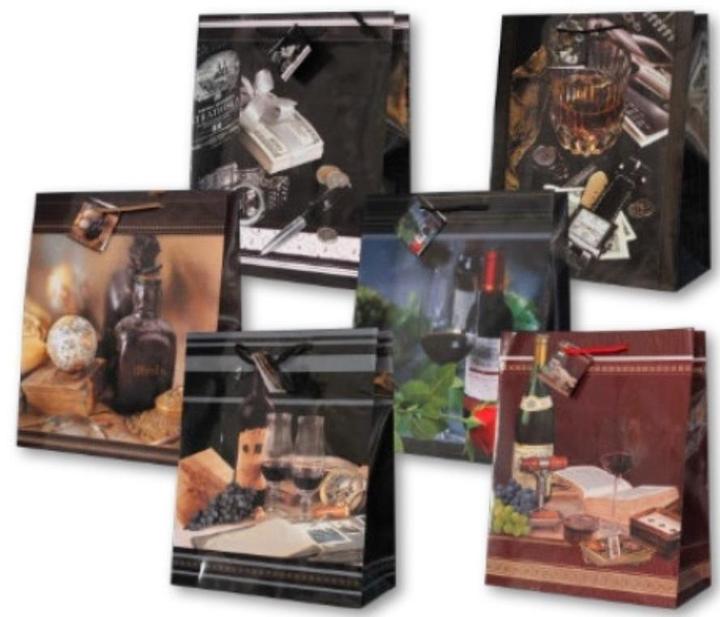 Panorama Dekorative laminierte Tasche PL-2 klein für Herren