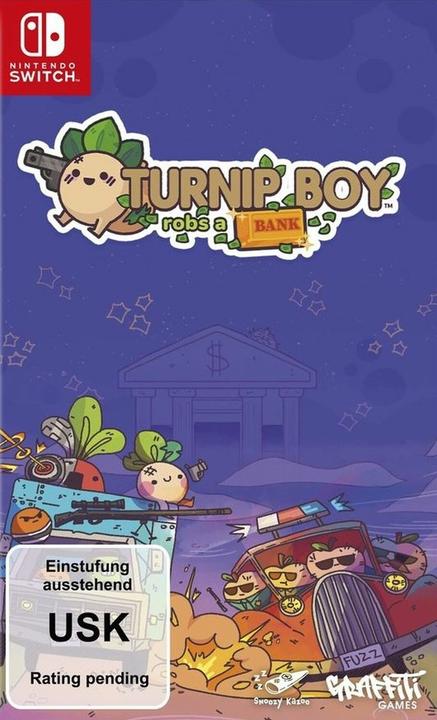 Graffiti Games Turnip Boy Robs a Bank (Switch, DE)