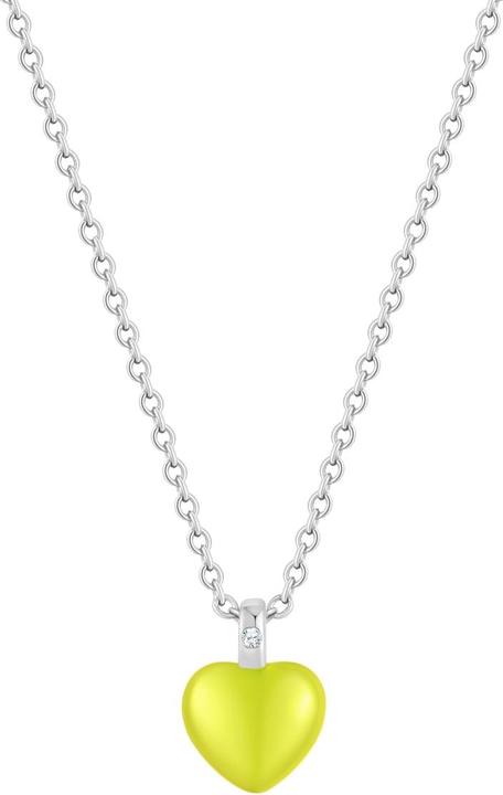 Immagine prodotto Glanzstücke München Collana da donna con cuore in argento - 35946 (Argento, 40 - 45 cm)
