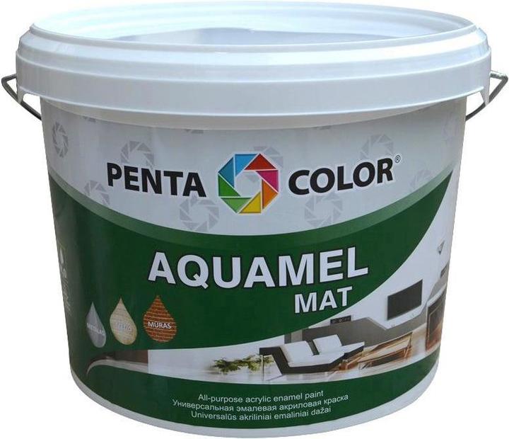 Pentacolor Paint Aquamel Green 3 kg Matt (Aquamel)