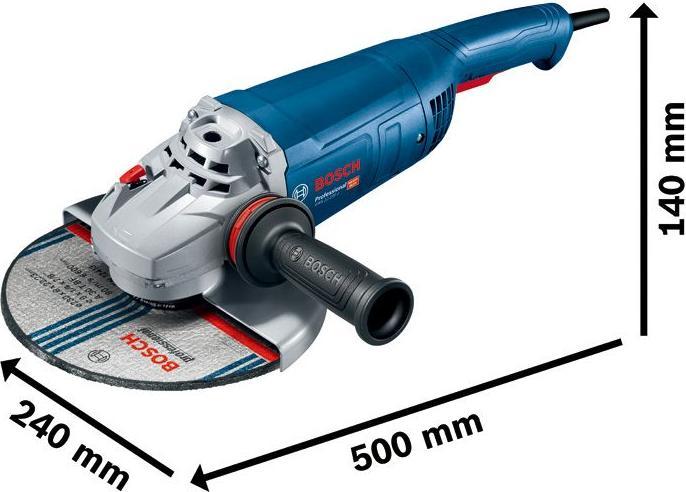 Actual product image Bosch Professional Combo kit: 2-piece angle grinder set: GWS 22-230 J + GWS 880 (230 mm)