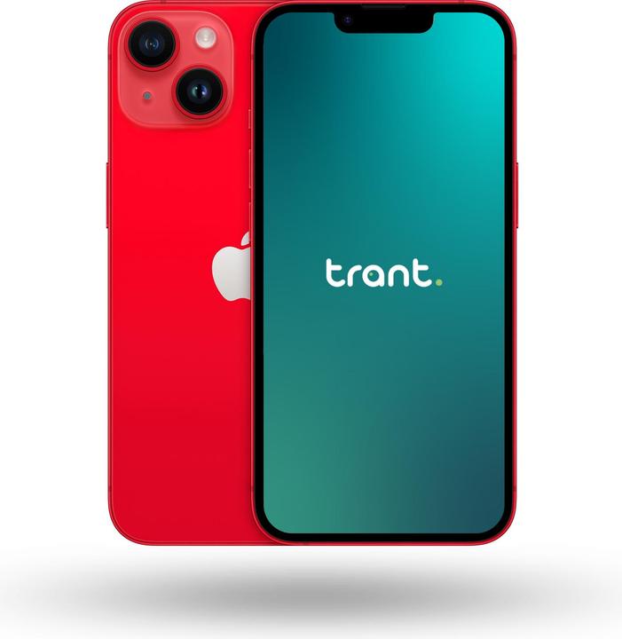 Image du produit Trant.ch iPhone 14 (256 Go, Rouge 0, 6.10", 12 Mpx, SIM + eSIM, A / Comme neuf)
