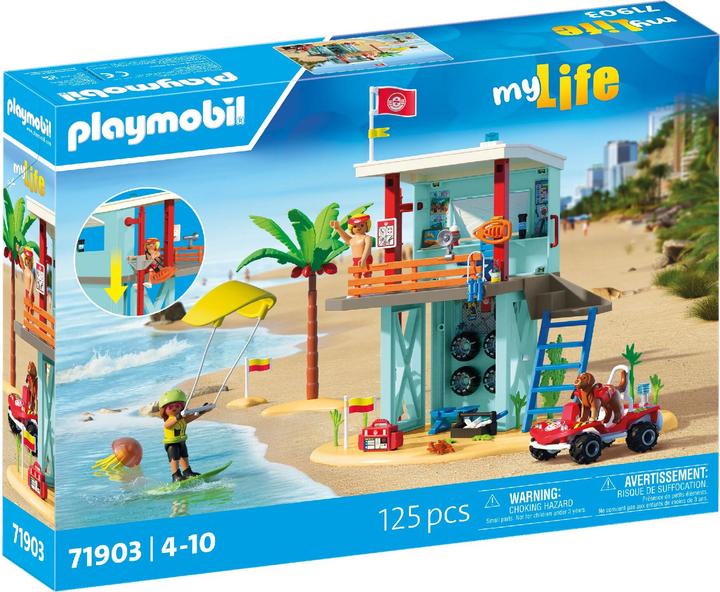 Actual product image Playmobil Rescue tower with beach buggy (71903, Playmobil My Life)