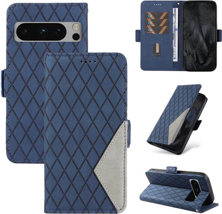 Immagine prodotto Cover-Discount Google Pixel 8 Pro - Custodia a rombi blu (Google Pixel 8 Pro)