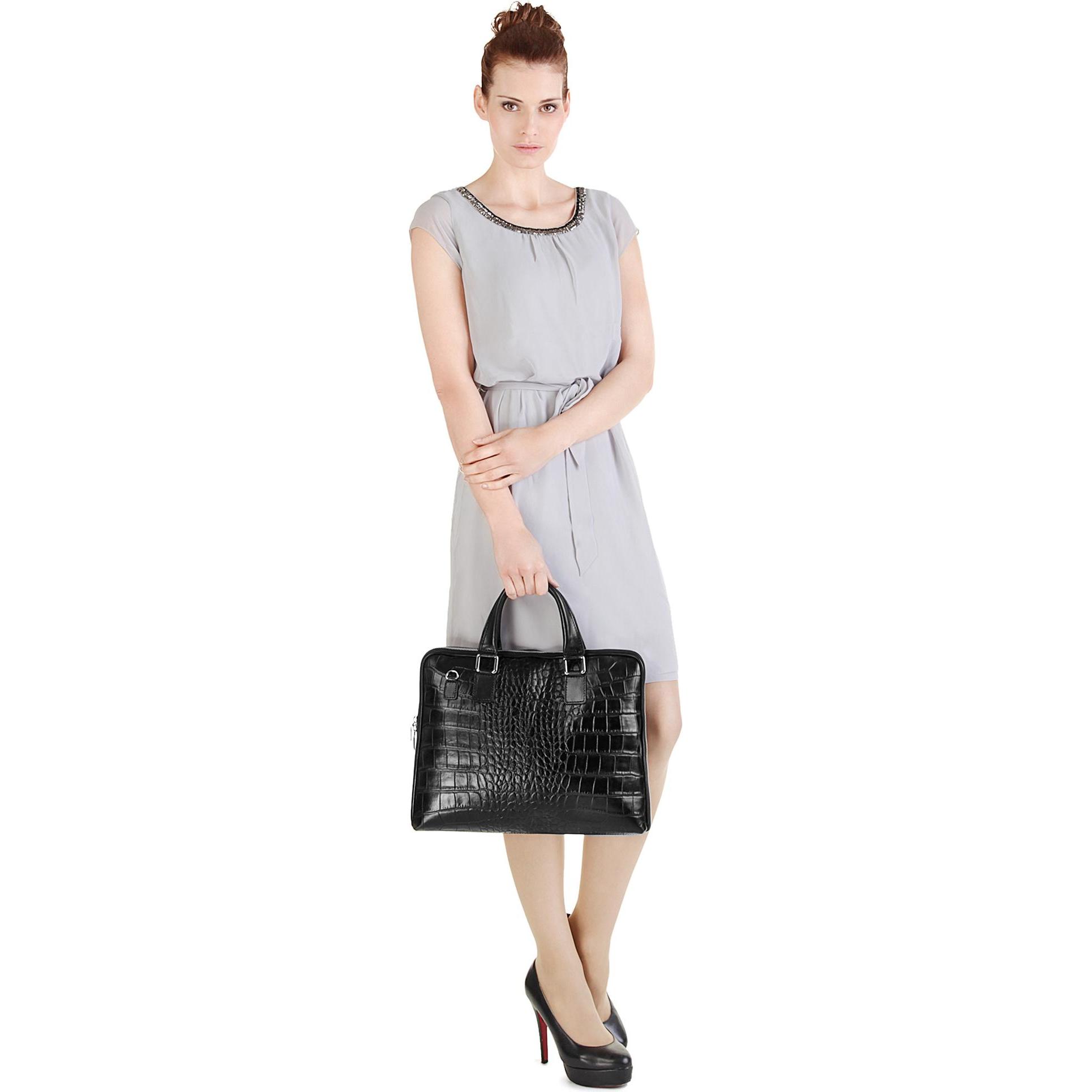 Thumbnail - Cluty, Handtasche, Aktentasche, Schwarz