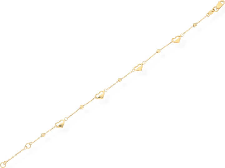 Actual product image Carat Hearts (18.50 cm, Gold 18K)
