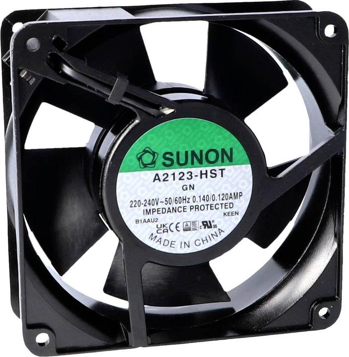 Produktbild Sunon A2123-HST.(7).GN Axiallüfter 230 V/AC 190.24 m³/h (L x B x H) 38 x 120 x 1 (120 mm)