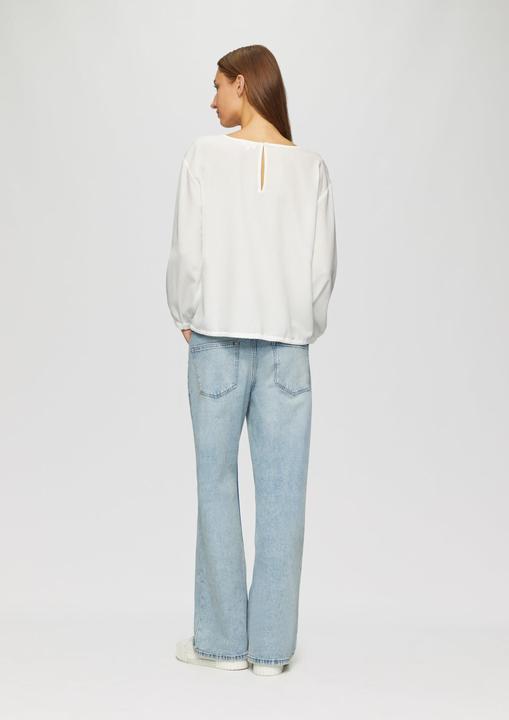 Actual product image S.Oliver Bluse Strukturierte Bluse mit überschnittenen Schultern (46)