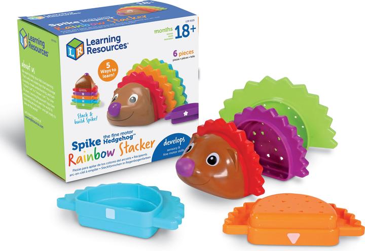Learning Resources Trieur de hérissons arc-en-ciel Formes
